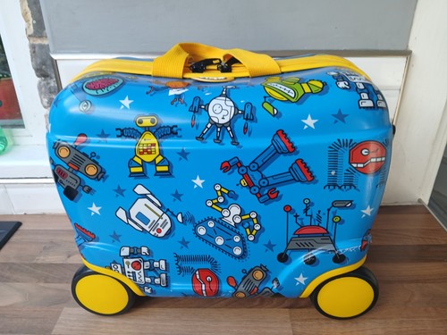 Kids blue robot wheeled - kids,