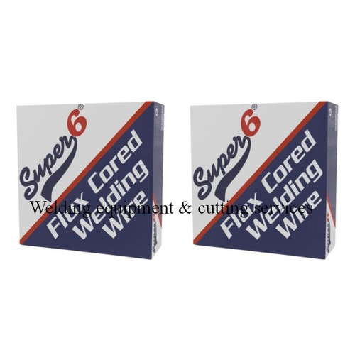 Super gasless flux - 6, cored