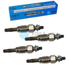 4 Piece You.S Glow Plugs for Skoda Felicia I / Estate/ Pick-Up/ II/ Estate 1.9D