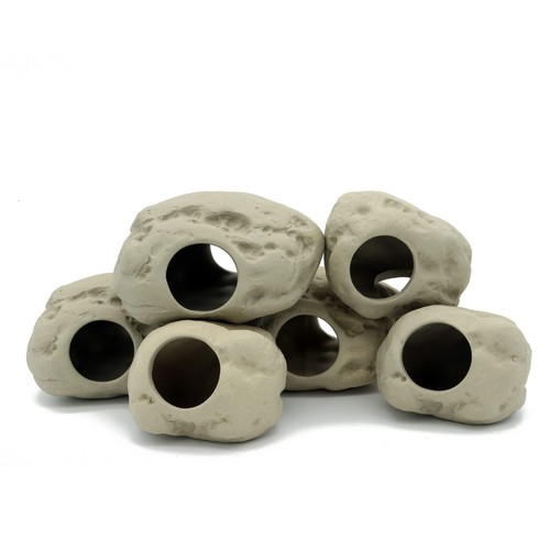 Ceramic aquarium rock cave - ceramic,
