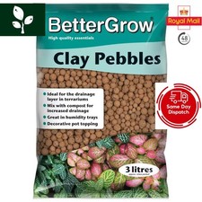 BetterGrow Clay Pebbles 3L Bag Growth Technology