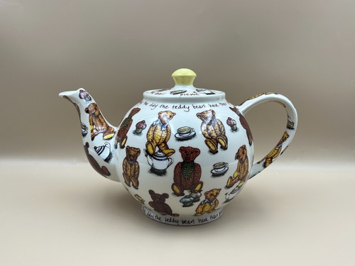 Vintage teddy bear teapot - teddy,
