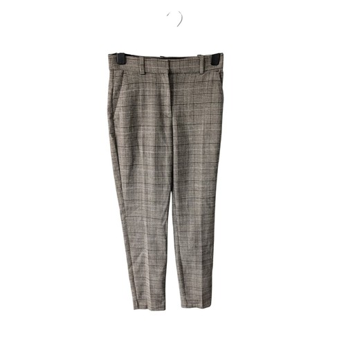 Plaid tapered ankle - plaid,