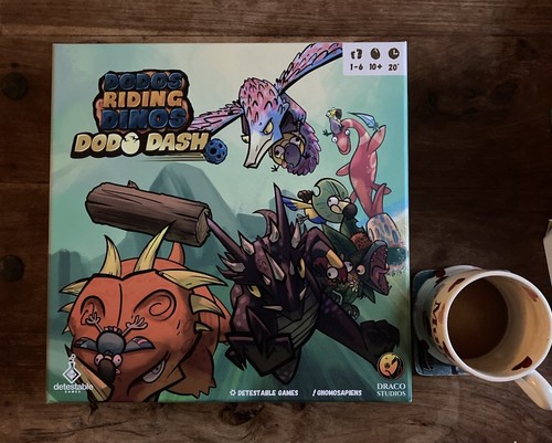 Dodos riding dinos - riding, dash