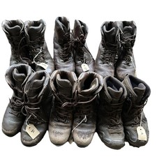 X6 Job Lot Bundle Grade 2 British Army Iturri/Lowa Combat Patrol Leather Boots