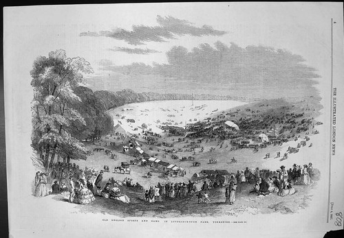 Old antique print - print, english