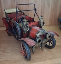 Vintage-Style Tin Metal Model