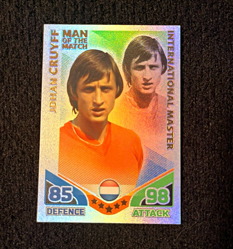 Topps match attax johan - match, cruyff