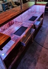 Portable Bar Mobile Bar Home Bar Gin Bar Cocktail Coffee Shop Rustic Industrial 