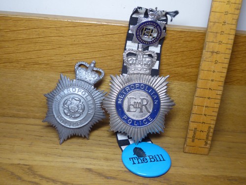 Obsolete police badges - police,