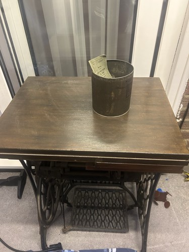 Singer treadle sewing machine - treadle,