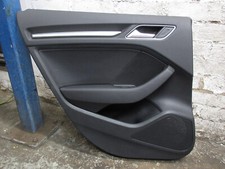 2015 AUDI A3 TFSI SPORT 8V MK3 5DRS HATCH REAR LEFT SIDE DOOR CARD