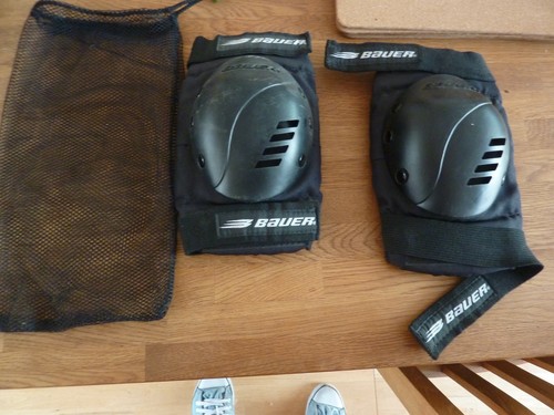 Skating elbow pads bauer - skating,