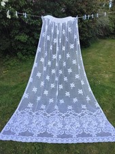 Vintage French Lace Curtain