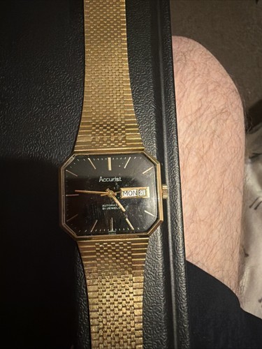 Accurist men gold plated - accurist, gold-plated