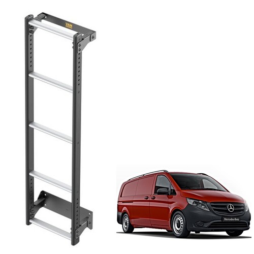 Mercedes vito rear door ladder - mercedes,