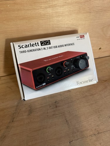 Focusrite scarlett 2i2 3rd - scarlett,