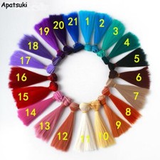 15*100cm Colorful Doll Wis For Monster Demon Dolls Hair For 11.5" 1/6 BJD/SD DIY