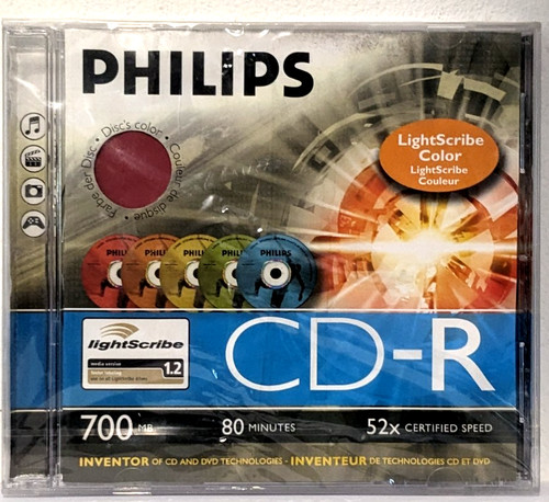 Philips lightscribe red 2 - philips,