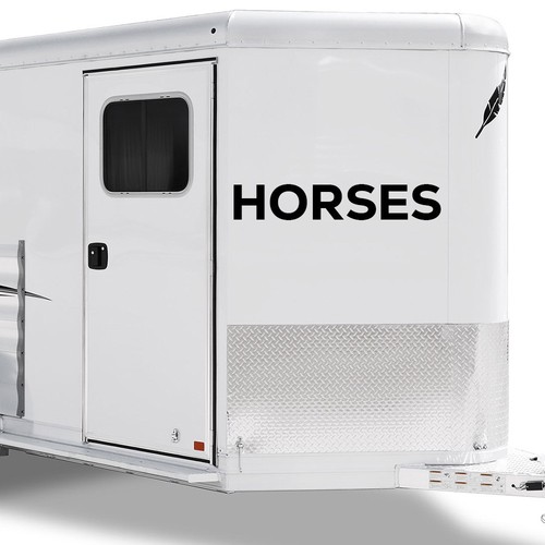 Horses horse box trailer - horse, /
