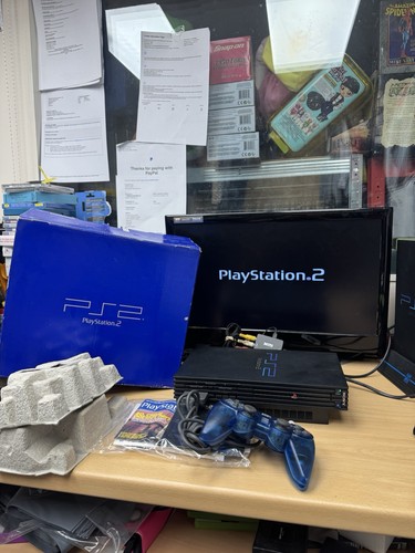 Boxed sony playstation fat - boxed, 2