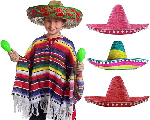 Kids mexican poncho - kids,