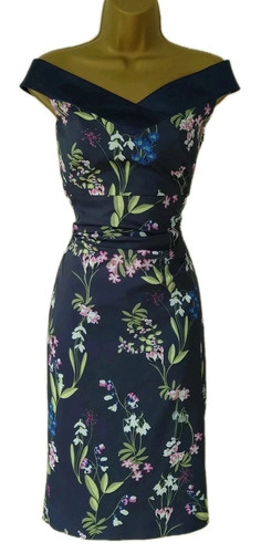 Karen millen navy blue floral - karen,