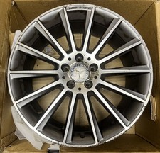 Genuine Mercedes AMG Turbine 19 Inch 8.5J ET52 Rear Alloy Wheel A2054011400 