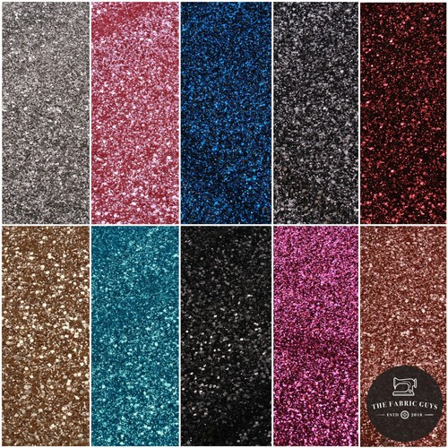 Chunky glitter fabric large - fabric,,