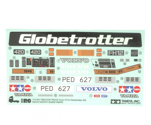 Tamiya 309495346 sticker - 309495346,