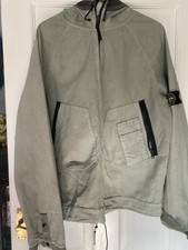 Vintage Stone Island Spalmatura khaki olive Jacket XXL Xl 24” PTP 06 lightweight
