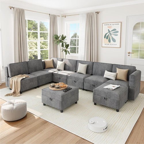 139 chenille sectional sofa - 139",