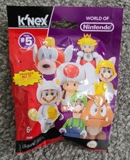 K'Nex * PRINCESS PEACH Series 5 World of Nintendo 2014 New Sealed MYSTERY Figure