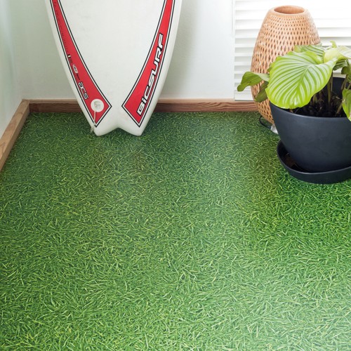 Grass candy vinyl flooring - candy,