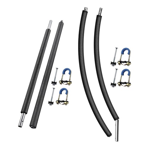 Two section trampoline - two,