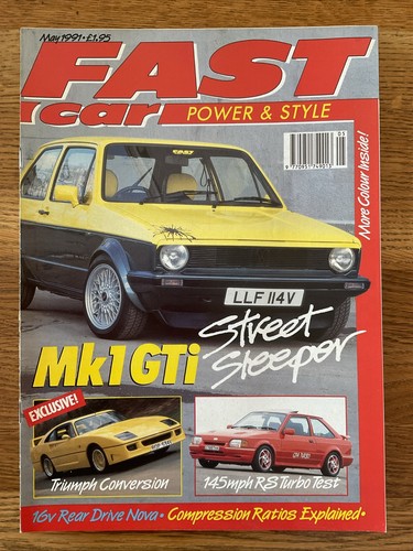Fast car may 1991 ford - fast, 1991.