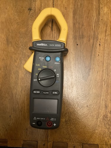 Metrix mx655 clamp meter - metrix,