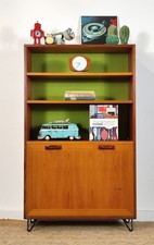 Vintage Retro G Plan Bookcase Display Cabinet Teak Mid Century Del Avail