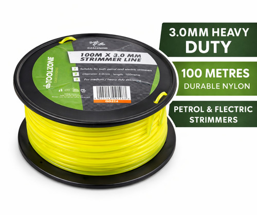 0mm heavy duty strimmer line - heavy,