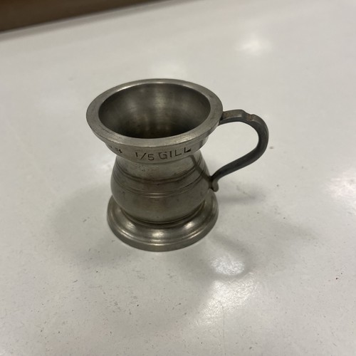 Vintage pewter miniature - vintage,