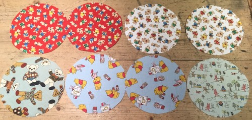 Fabric jam jar covers - 8,