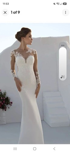 Mark lesley wedding dress 7227 - mark,
