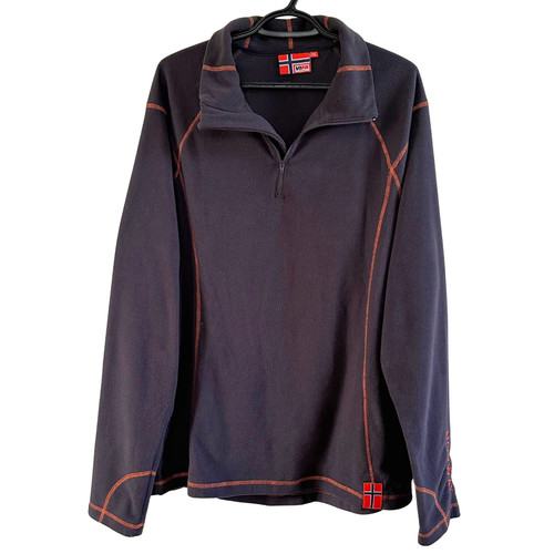 Mens fleece pullover xxl dark - pullover,
