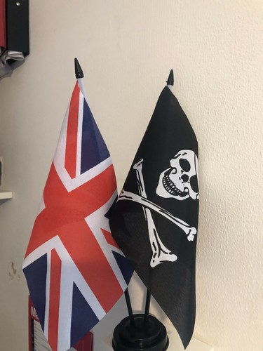 Union jack and - jack, skull