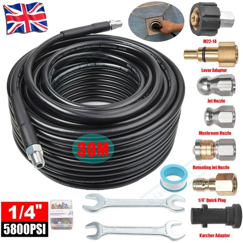 Sewer jetter kit - jetter, 30m