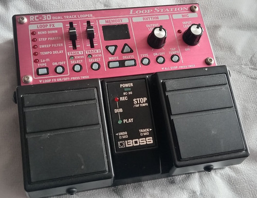 Boss loopstation with - rc-30,