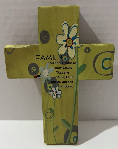 Decorative wooden cross 7 - decorative,