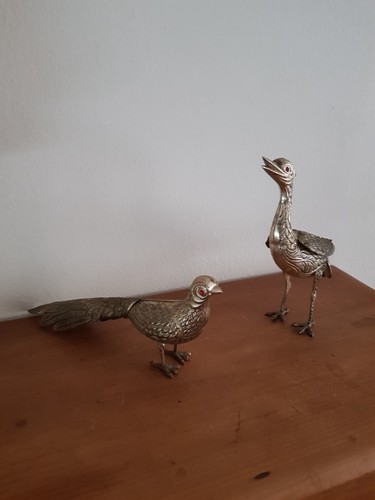 Metal stork heron and - stork/heron,