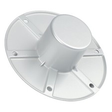 Round Flush Mount Table Leg Base for RV and Boat Outer Diameter 5 91 Inches