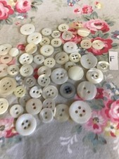 50  Vintage Mother of Pearl